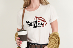 Proud Football Mom SVG Quote Product Image 2