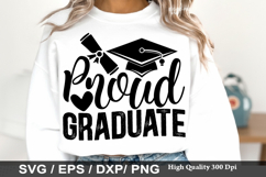 Proud Graduate - Graduation SVG Design Product Image 1