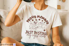 Funny Proud Member Of The Just Resting My Eyes Club Father's Product Image 2
