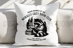 Proud Member of The Morally Grey Book Club SVG Product Image 5
