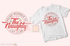 Funny Christmas Quotes SVG T-shirt Design Product Image 2