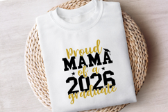 Proud Mom of a 2026 Graduate SVG | Proud Mama of a 2026 Grad Product Image 3