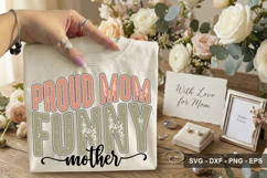 Proud Mom Funny Mother - Mother's Day Design Product Image 2