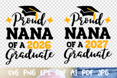 Proud NANA of a 2026 2027 graduate Graduation Class of Product Image 1