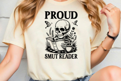 Proud Smut Reader SVG, Book Lover SVG, Reading SVG Product Image 2