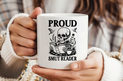 Proud Smut Reader SVG, Book Lover SVG, Reading SVG Product Image 3