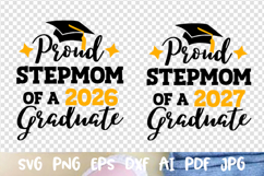 Proud Stepmom of a 2026 2027 graduate Graduation Class of Product Image 1