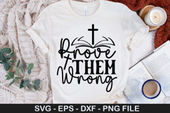 Prove Them Wrong SVG - Christian Design Product Image 1