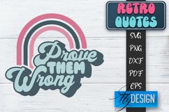 Retro Design | Retro Quotes | Quotes 80&#039;s SVG | SVG File v.1 Product Image 1