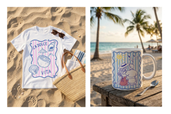 Mediterranean Summer &amp; Stripe Beach Product Image 3