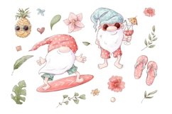 Gnome Summer Party elements set Product Image 2