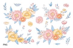 Watercolor Clipart Cute Tropical Animals Product Image 3