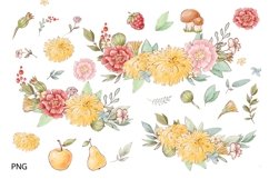 Watercolor Clipart Cute Hedgehogs Product Image 3