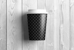 B&amp;W seamless geometric patterns/card Product Image 3