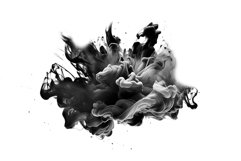 Explosion of Black Acrylic Ink Product Image 2