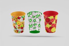 Colorful seamless fruits backgrounds Product Image 3