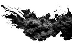 Explosion of Black Acrylic Ink Product Image 5