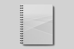 White abstract futuristic background Product Image 3