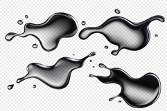 Black Blots clipart Product Image 4