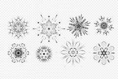 Unique Snowflakes Clipart Product Image 2