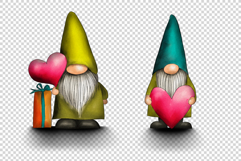 Hand Drawn Cute Gnomes Isolated Product Image 2