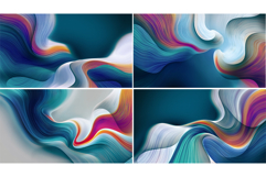 Colorful Swirl Shapes Product Image 2
