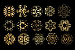 Golden Decorative Patterns Product Image 5