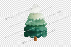 Winter Tree Watercolor Product Image 3