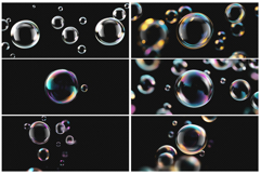 Soap Bubbles Overlay Effect Product Image 4
