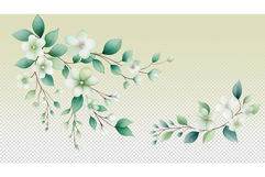 Floral Watercolor Clipart Product Image 11
