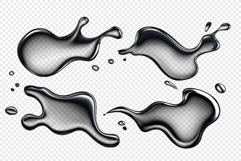 Black Blots clipart Product Image 2