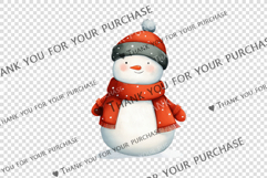 Watercolor Snowmans Product Image 4