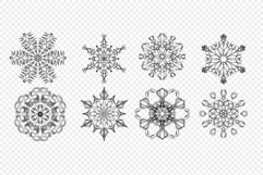 Unique Snowflakes Clipart Product Image 5