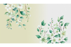 Floral Watercolor Clipart Product Image 4