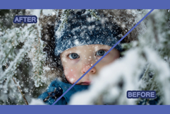 Snow Overlay With Transparent Background for Projects Product Image 4