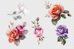 Magenta roses flowers Product Image 5