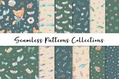Valentines seamless patterns Product Image 1