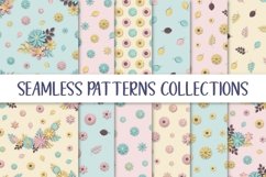 Seamless Patterns Paper art Product Image 1