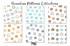 Abstract Watercolor Seamless Patterns Product Image 2