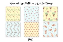 Valentines gnomes Seamless Patterns Product Image 2
