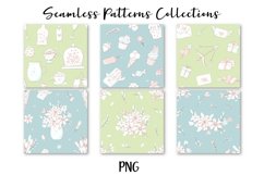 Cute Cats Seamless Patterns Product Image 3