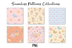 Cute Deer Seamless Patterns Product Image 2