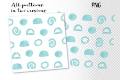 Abstract Watercolor Seamless Patterns Product Image 4