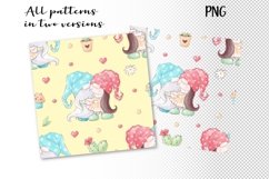 Valentines gnomes Seamless Patterns Product Image 4