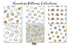 Abstract Watercolor Seamless Patterns Product Image 3