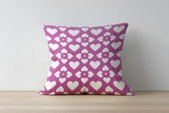 Colorful hearts seamless patterns Product Image 2