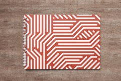 Striped geometric delicate patterns Product Image 3
