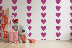 Colorful hearts seamless patterns Product Image 3