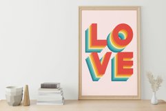 Vintage creative love posters Product Image 3