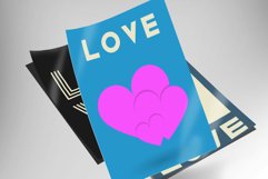 Vintage creative love posters Product Image 2